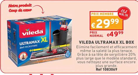 Promo Vileda Ultramax XL Box chez Trafic - iCatalogue.fr