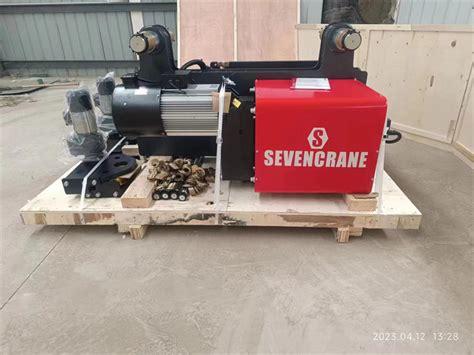 High Speed Electric Hoist Trolley For Warehouse Henan Seven Industry Co