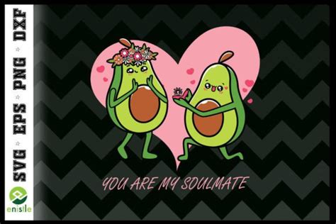 Avocado Valentine Svg Bundle Bundle Creative Fabrica