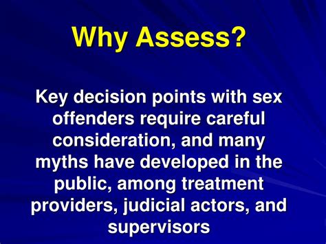 Ppt Enhancing Informed Decision Making Through Effective Sex Offender