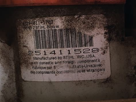 Stihl Serial Number Location Rtspop
