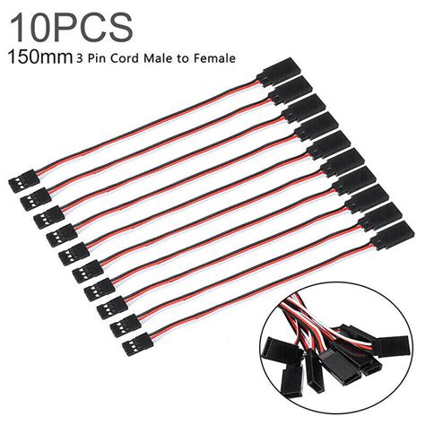 X Servo Extension Lead Male To Female Wire Cable For Rc Planes Car