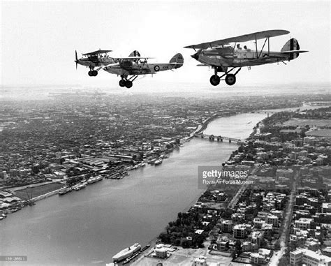 British RAF Hawker Audaxes Over Cairo 1936 Framed Prints Aircraft