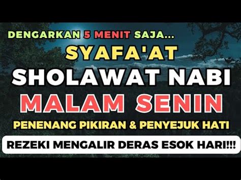 CUKUP DENGAR 5 MENIT SAJA SHOLAWAT JIBRIL PENARIK REZEKI PALING DAHSYAT