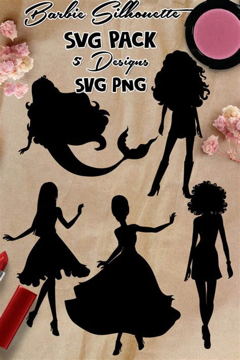 Barbie Silhouette Svg Masterbundles