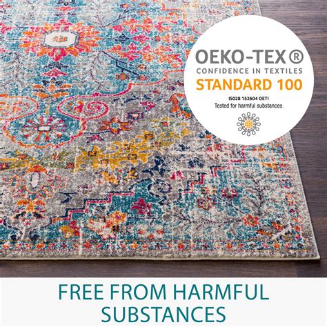 Artistic Weavers Odelia Vintage Bohemian Area Rug X Aqua