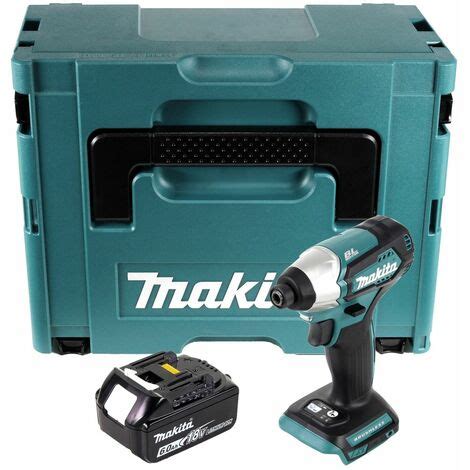 Makita DTD 155 G1J Clé à choc sans fil 18 V 140 Nm 1 4 Brushless 1x