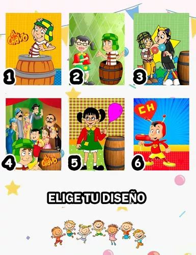 15 Pz Dulceros Personalizados Recuerdos Fiestas El Chavo En Venta En