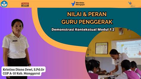 Nilai Peran Guru Penggerak Demonstrasi Kontekstual Modul A