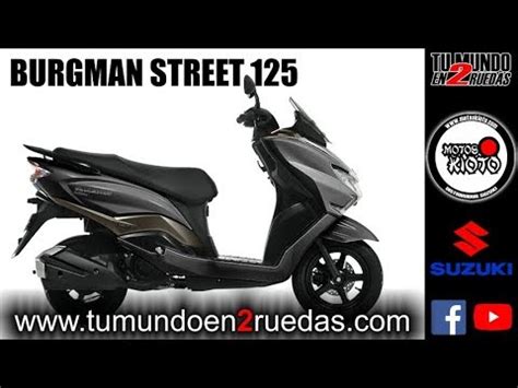 Suzuki Burgman Street Youtube