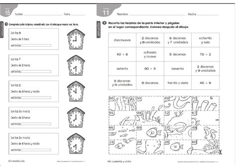 Cuaderno De Refuerzo Y Ampliación Matemática Primaria 50 68B