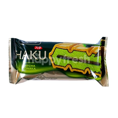 Jual Glico Wings Haku Monaka Matcha Ice Cream Di Grand Lucky HappyFresh