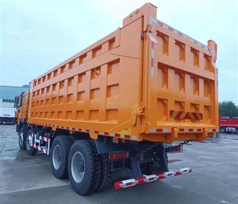 Shacman Axle Dump Truck F X Hp Euroii Ton Three Axle Dump