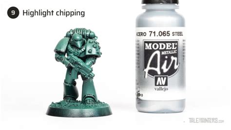 Tutorial How To Paint Grimdark Sons Of Horus MkVI Space Marines Tale