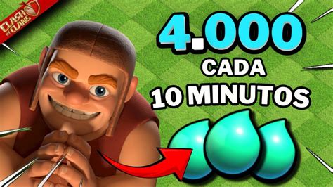 FARMEA 4 000 de ELIXIR ÁCIDO cada 10 MINUTOS Usando Este Ejército