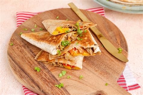 Quesadilla Met Rundvlees En Paprika Lekker En Simpel