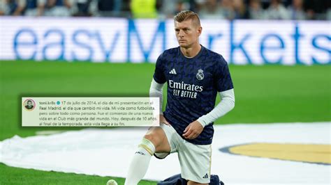 Toni Kroos Anuncia Su Retiro Del F Tbol Y Su Salida De Real Madrid Hrn