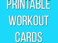 Printable Workout Cards From Natalie Jill Fitness Ideas Natalie