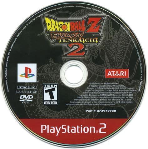 Dragon Ball Z Budokai Tenkaichi 2 2006 Playstation 2 Box Cover Art Mobygames