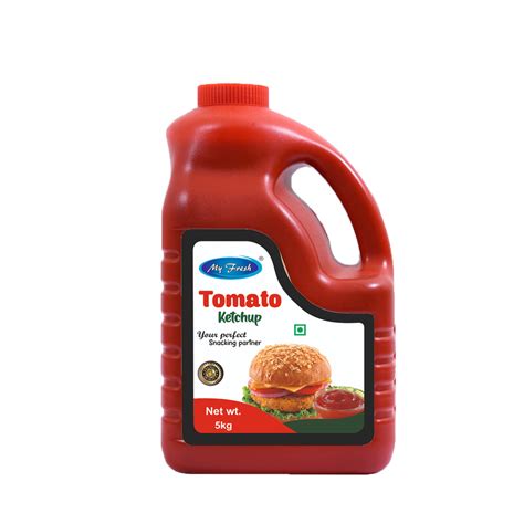 My Fresh Tomato Ketchup 5 Kg Packaging Type Hdpe Can Packaging Size