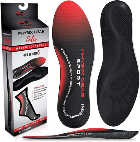 Physix Gear Sport Plantillas De Soporte Para Arco Para Hombres Y