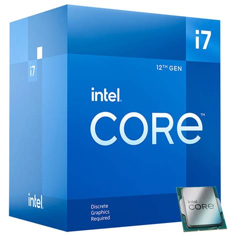 Procesador Intel Core i7 12700F 4 90Ghz CPU 12va Generación Nimavi