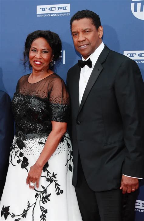 Le Mariage Exemplaire De Denzel Et Pauletta Washington Depuis 40 Ans