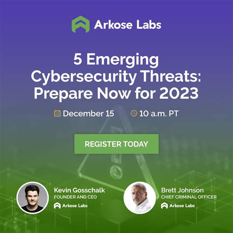 Arkose Labs On Linkedin 5 Emerging Cybersecurity Threats Prepare Now