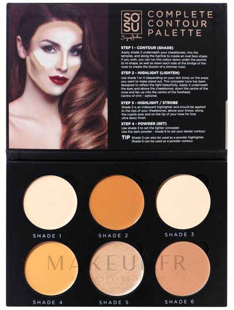 Sosu By Sj Magnetic Refillable Complete Contour Palette Palette De