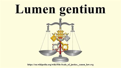 Lumen Gentium Youtube