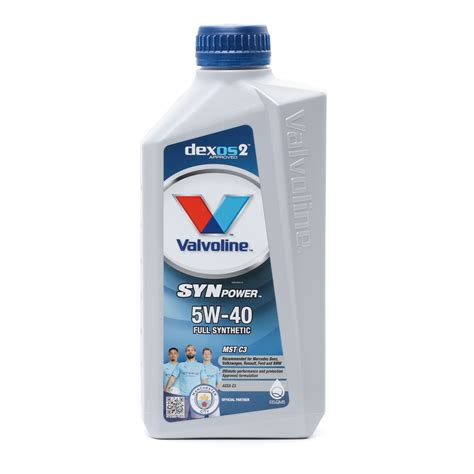 872385 Valvoline SynPower MST C3 Engine Oil 5W 40 1l Synthetic Oil