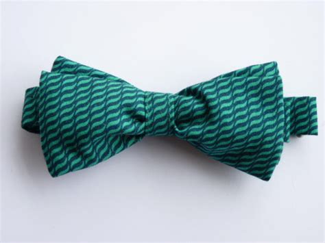 Jade Wave Pre Tied Bow Tie Pocketwatch Waistcoats