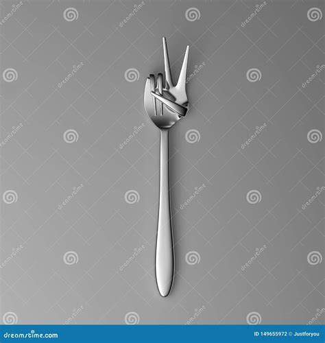 Fork Stock Illustration Illustration Of Cool Fork 149655972