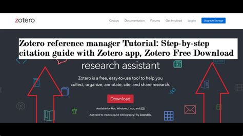 Zotero Reference Manager Tutorial Step By Step Citation Guide With