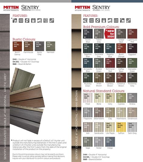 Mitten Building Products Catalogs Siding Collection Style Guide Arcat