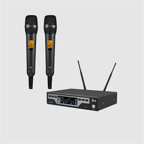 Microfone Sem Fio Duplo Dylan D 8000 S UHF 200 Canais Prosound