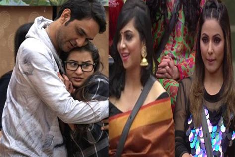 Bigg Boss 11 Hina Khan Akash Dadlani To Shilpa Shinde Vikas Gupta