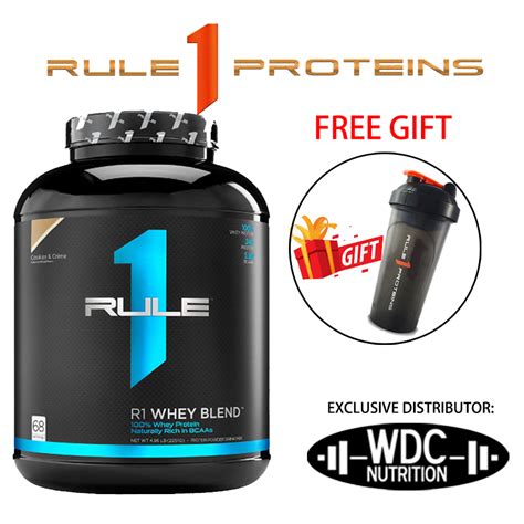 Rule 1 Whey Protein Blend Isolate 5lbs Whey Isolate Susu Gym On Gold