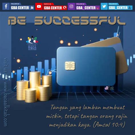 Be Successful Amsal 10 4 TB Gerakan Baca Alkitab