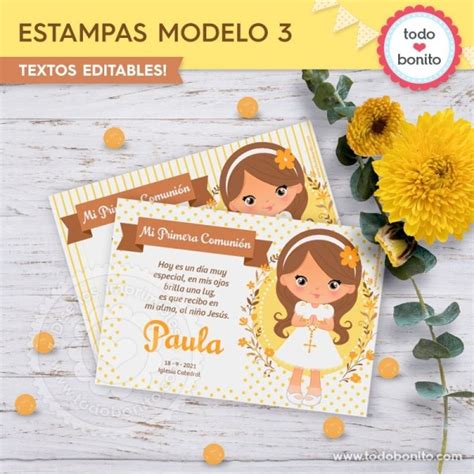 Comuni N Modelo Paula Estampita Religiosa Mod