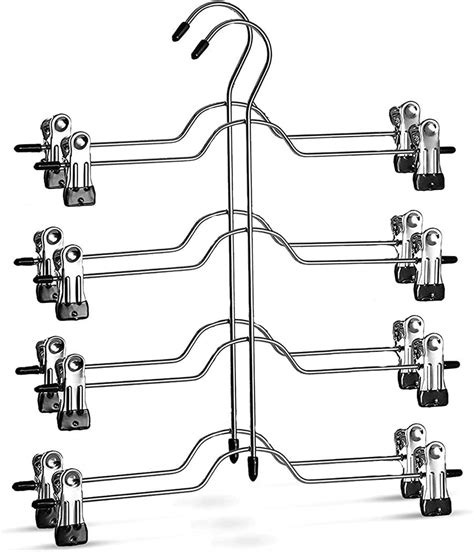 Hosenbügel Platzsparend Metall Hosenbügel Klammer 2 Er Set Hosen