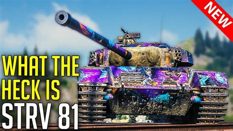 What The Heck Is The New STRV 81 World Of Tanks Strv 81 Premium