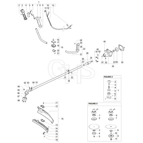 McCulloch CABRIO PLUS 467 B PREFIX 01 2007 01 Shaft Handle Parts