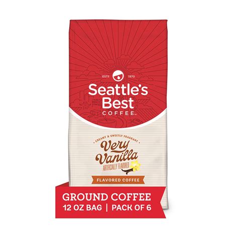 Amazon.com : Seattle's Best Coffee Very Vanilla Flavored Medium Roast