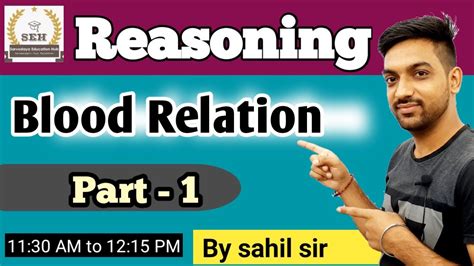 Blood Relation Reasoning Trick Part 1 Reasoning Mantra Blood