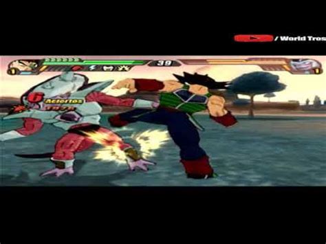 DBZBT3 Bardock Vs Frezzer Transformación 2 World Tros YouTube