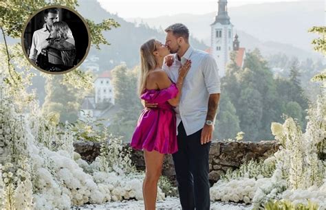 Photo Luka Doncic S Fiancee Anamaria Goltes Celebrates Couple S