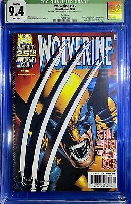 Wolverine White Bone Claw Error Foil Cgc Variant Misprint