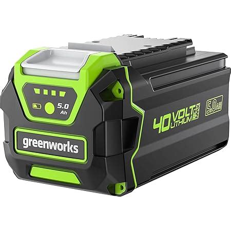 Greenworks Tools V Ah Lithium Ionen Akkus F R Akku Rasenm Her