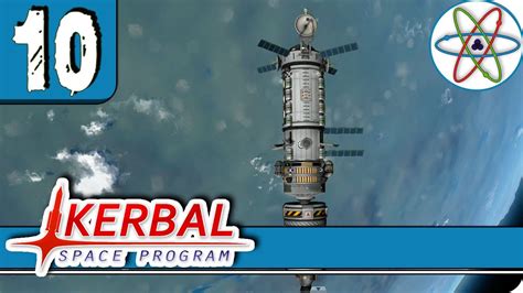 Kerbal Space Program Ep 10 K ISS Começando a Estação Espacial Game